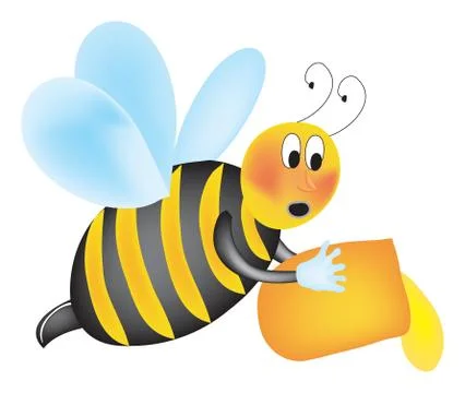 Working bee Stock Illustration