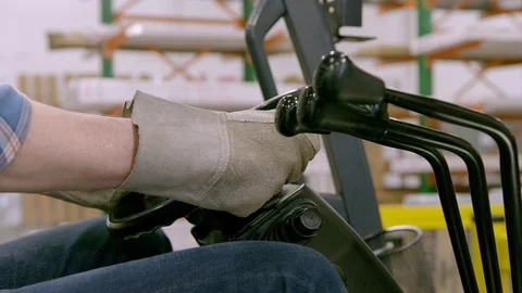Working, Blue Collar Worker, Manual Worker, Warehouse, Drywall, Close-Up, Stock Footage 94132295