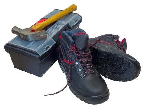 Working  boots Stock Photos