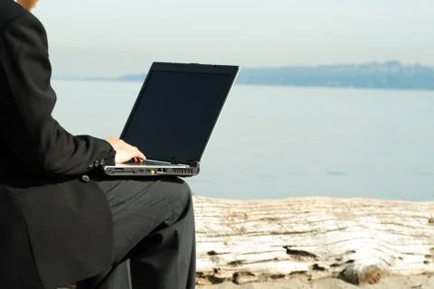 Working businessman Stock Photos