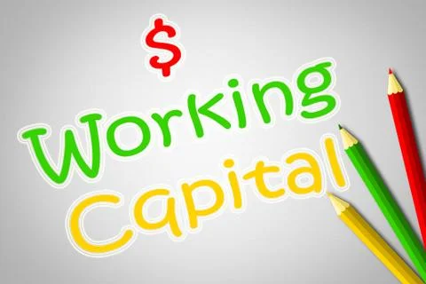 Working capital concept Stock Illustration