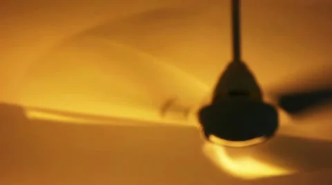 Working ceiling fan Stock Footage 10818864