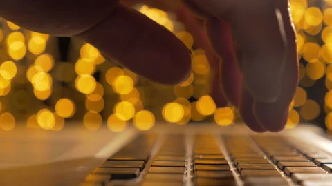 Working at Christmas  動画素材 166022206