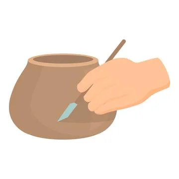 Working class icon cartoon vector. Art day Stock Illustration