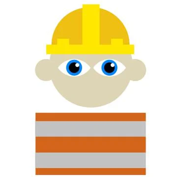 Working class person Stock Illustration