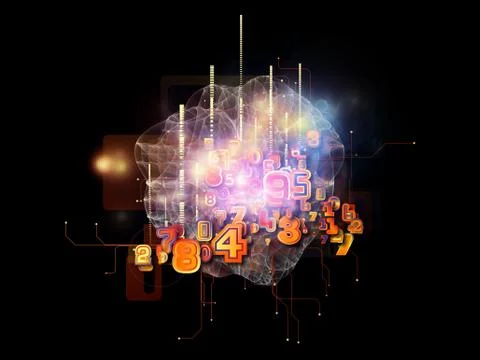 Working Cloud Technology Stock Illustration