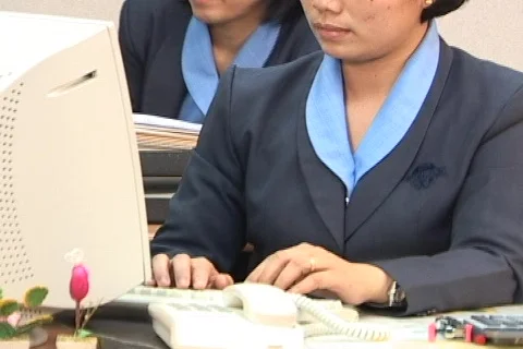 Working on the Computer Stock Footage 157735