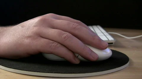 Working On The Computer Stock Footage 266893