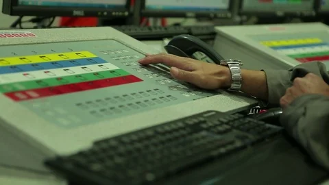 Working on computer Video stock 77053290