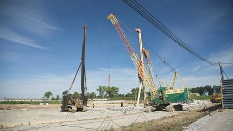 Working on the construction site Stock-Footage 85328020