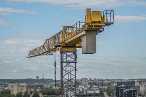 Working crane 2 Stock Photos