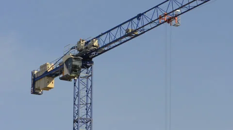 Working crane Stock Footage 37148645