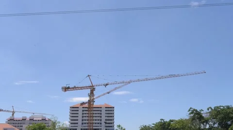 Working crane Stock Footage 51201922