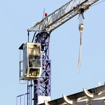 Working crane Stock Photos
