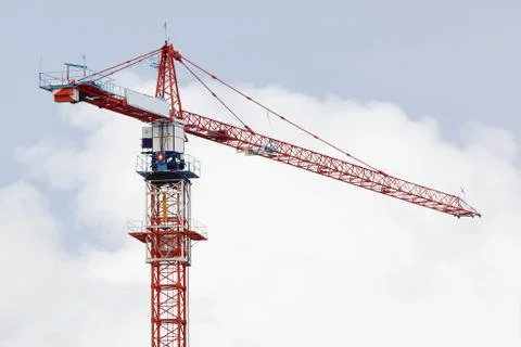 Working crane Stock Photos