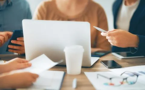 Working day in office. Stock Photos