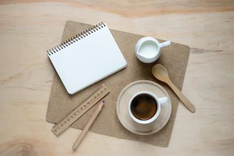 Working desk concept Stock Photos