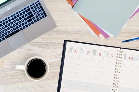 Working desk Stock Photos