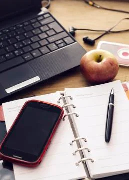 Working Desk Stock-Fotos