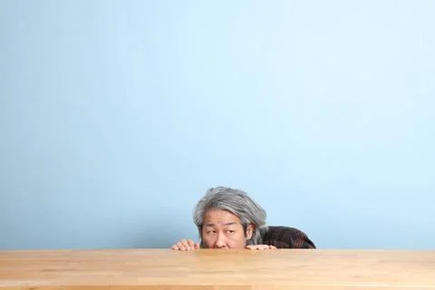 At Working Desk Stock Photos