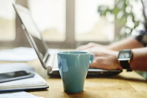 Working Desk Stock-Fotos