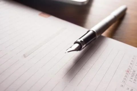 Working desk space. Stock Photos