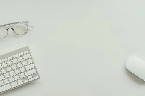 Working desktop concept idea Stock Photos