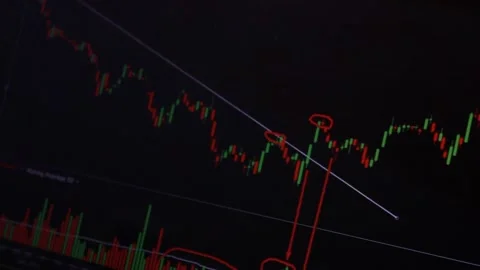 Working with a diagram Stock Footage 130995730