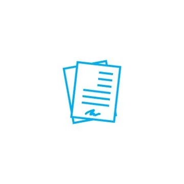 Working documentation linear icon concept. Working documentation line vector イラスト素材
