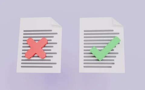 Working with documents, Interaction with business paper and files Stock Illustration
