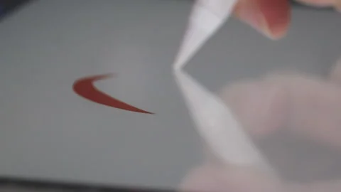 Working With Drawing Tablet and Pencil, Close Up Shot 01 Stock Footage 217695498