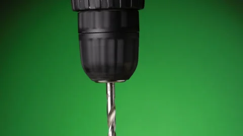 Working drill green Stock Footage 39733218