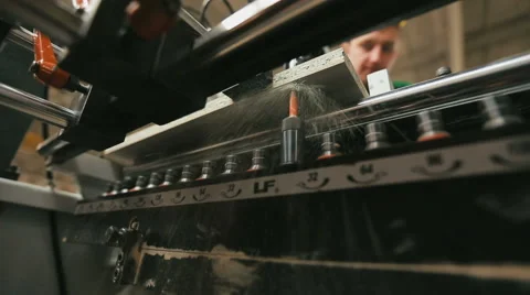 Working drill hole at workshop Stock Footage 62779946