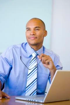 Working executive Stock Photos