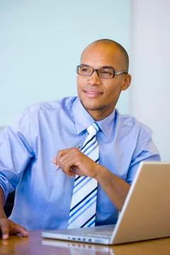 Working executive Stock Photos