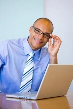 Working executive Stock Photos