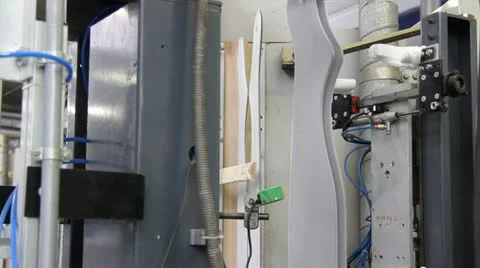 Working in a factory of socks Stock Footage 11019466