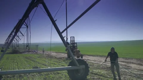 Working in the fields 6 스톡 동영상 10726446