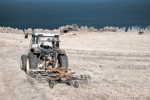 Working the fields Stock Photos