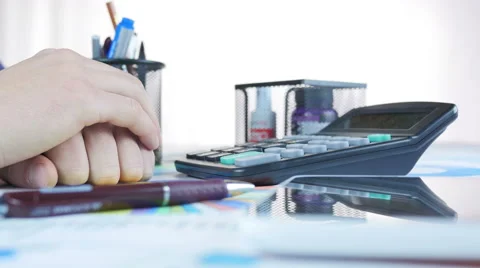 Working With Finance 動画素材 64057906