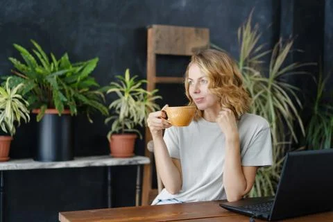 Working freelancer. Stock Photos