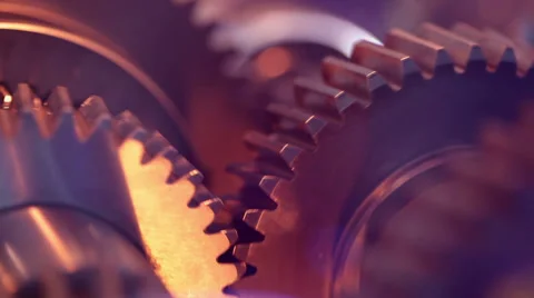 Working gears Vídeos de archivo 35574717
