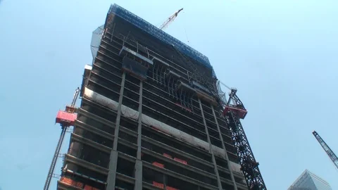 Working in Ground Zero Stock Footage 99772508