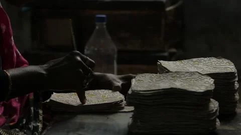 Working hand art Stock Footage 134493293