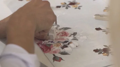 Working Hands Stock Footage 127614649