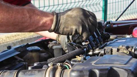 Working hands Stock Photos