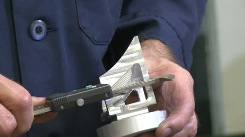 Working hands precision machinery Video stock 167483470