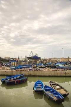Working harbour Stock Photos