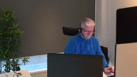 Working hard at the office Stock Footage 219406688