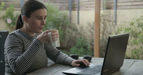Working From Home Stock Footage 49521478